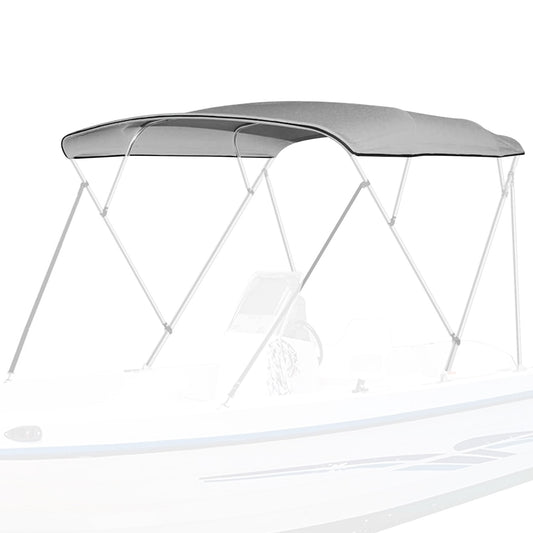 Boat Bimini Top | 4 Bow Pontoon Bimini Boat Tops Replacement Canvas Cover Gray