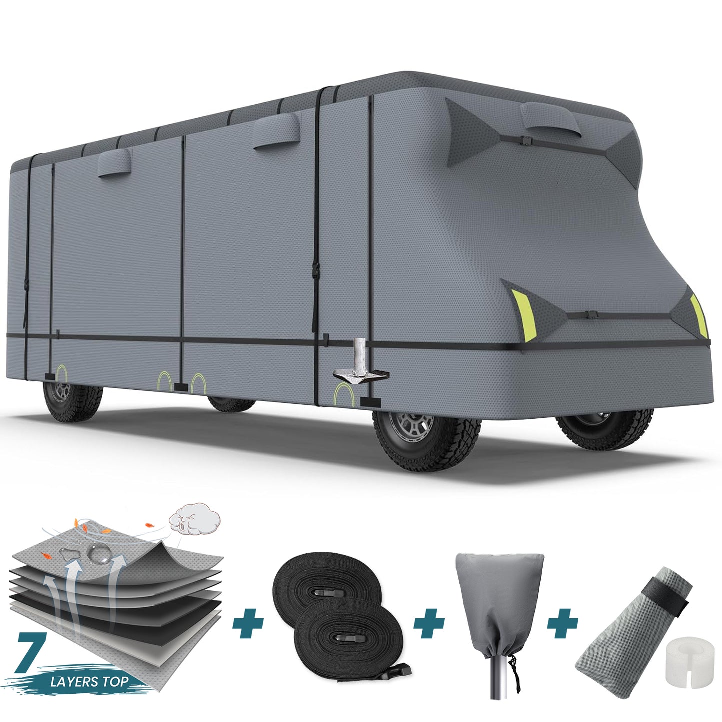RV Covers | Class C Camper Covers Winter Waterproof 7 Layers