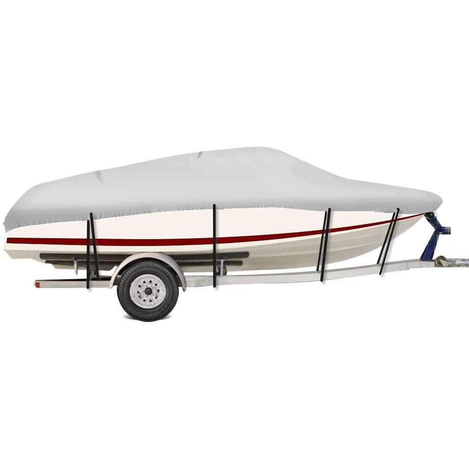 Trailerable Runabout Boat Cover Siver - East Captain