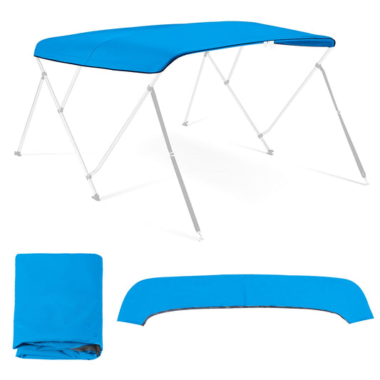 3 Bow Bimini Tops Replacement Canvas Cover (Canvas Only) Blue - East Captain
