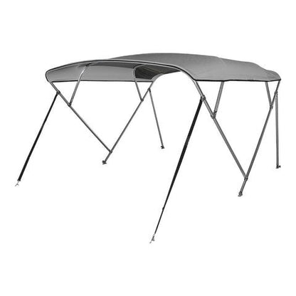 4 Bow Bimini Top Gray with Rear Support Poles - East Captain