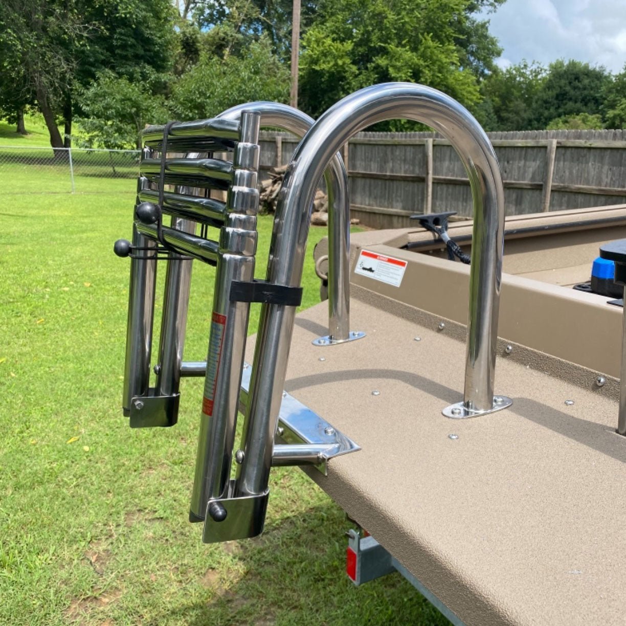 4 Step Pontoon Boat Ladder - East Captain