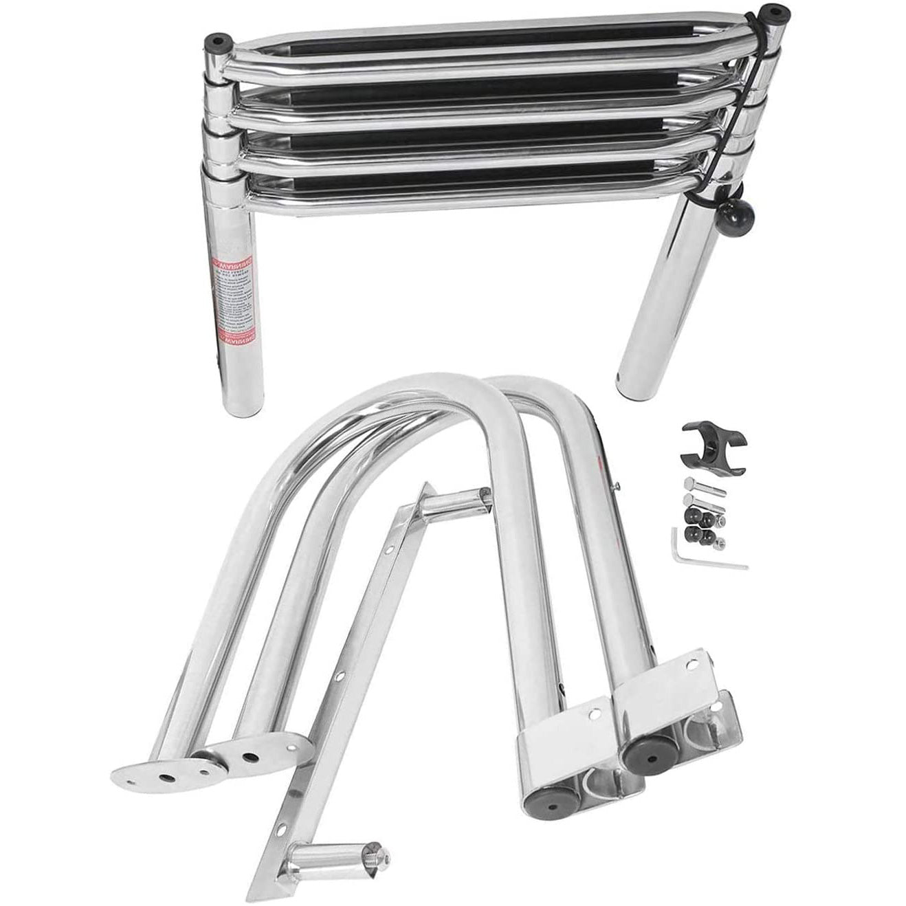 4 Step Pontoon Boat Ladder - East Captain