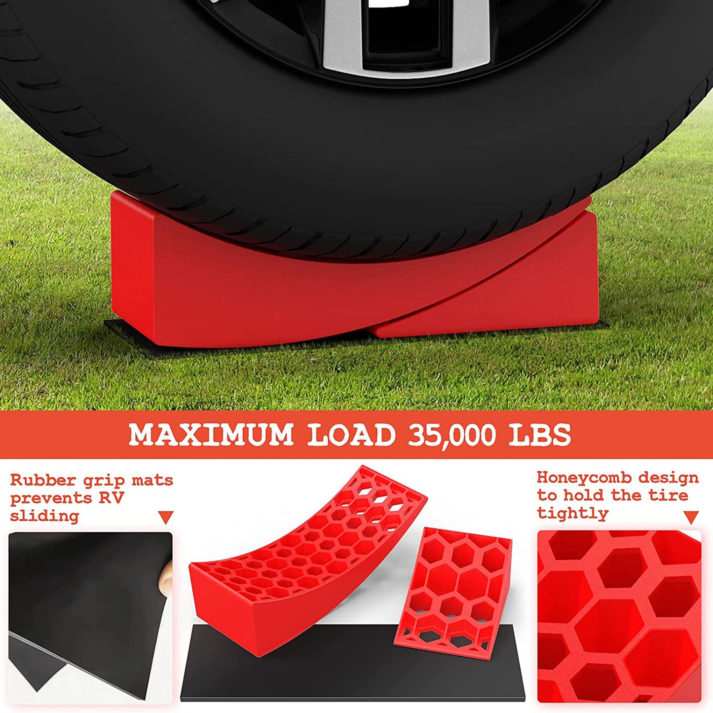 Camper Leveler Leveling Blocks