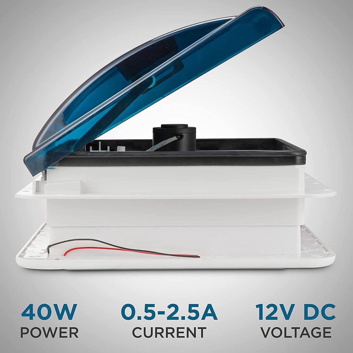 RV Roof Vent Fan 11" x 11" - East Captain