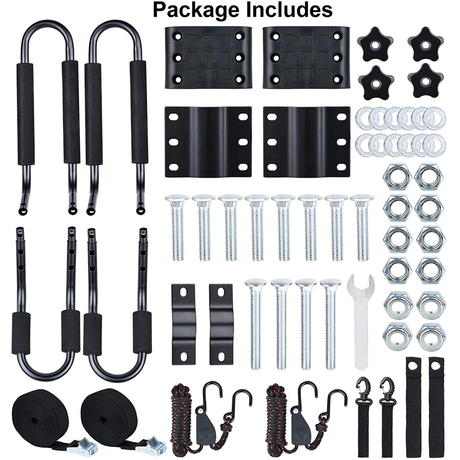 Universal Kayak Roof Rack 2PCS - East Captain