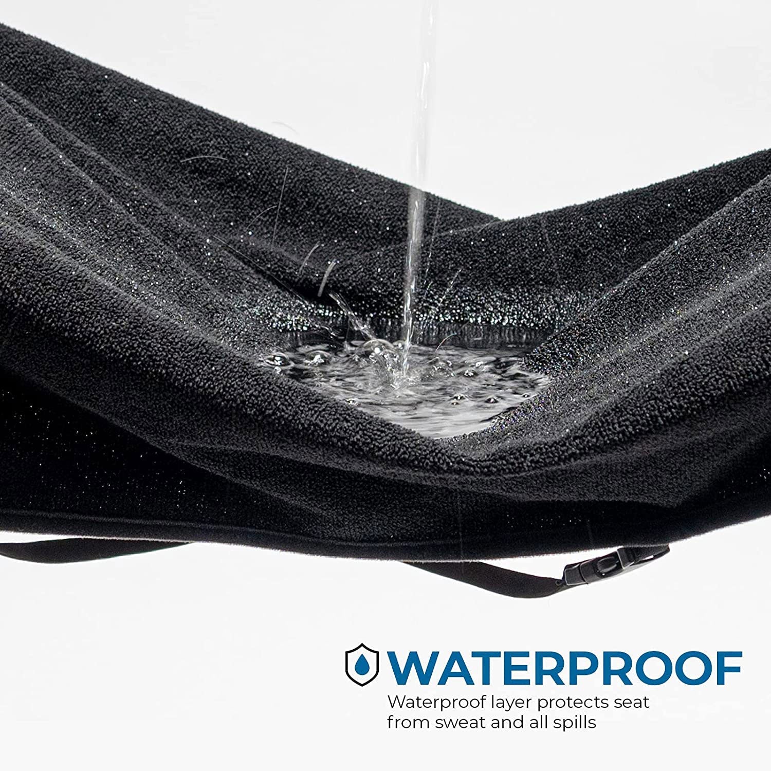 Washable Car Seat Towel Cover with Pocket Black - East Captain